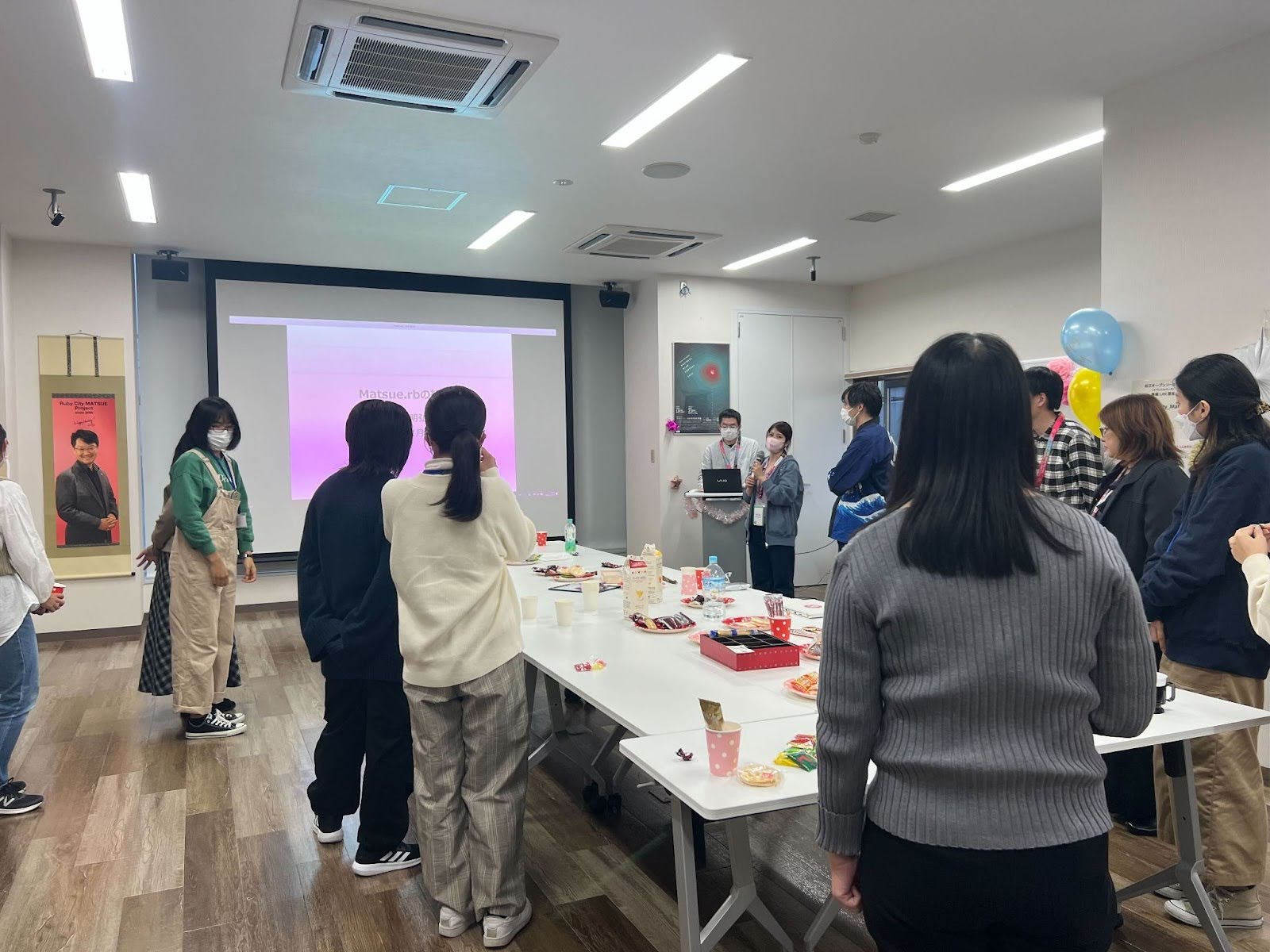 アフターパーティの様子