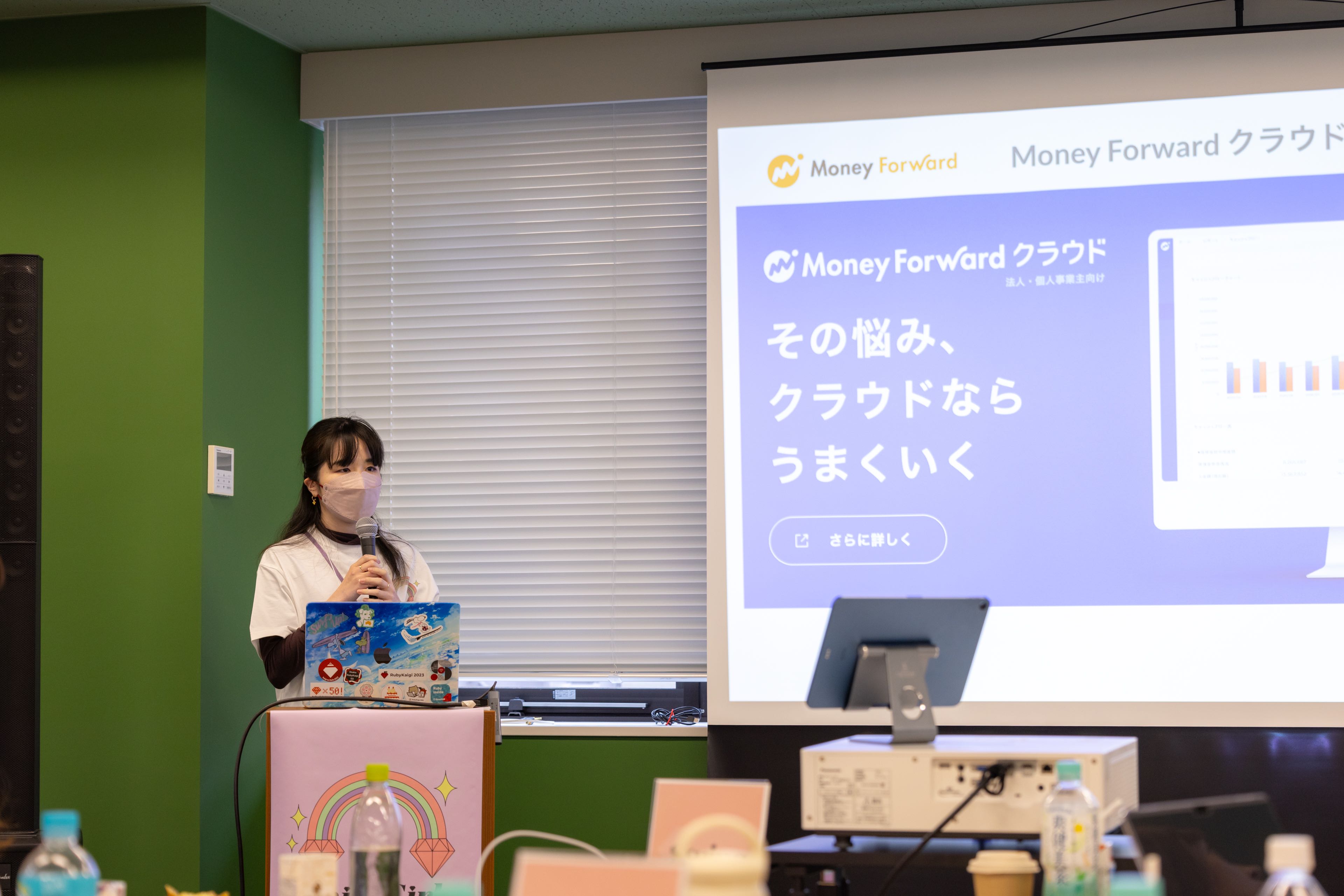 スポンサーLTの様子